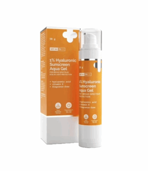 The Derma co1% Hyaluronic Sunscreen Aqua Gel 50g