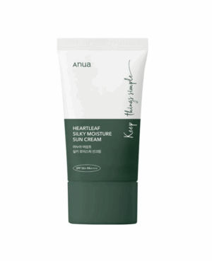 ANUA Heartleaf Silky Moisture Sun Cream SPF 50+ PA++++ 50ml