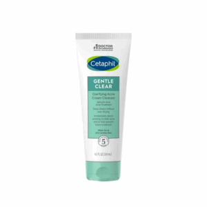 Cetaphil Gentle Clear Clarifying Acne Cream Cleanser 124ml