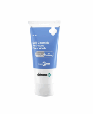 The Derma Co. Sali-Cinamide Anti-Acne Face Wash With 2% Salicylic Acid & 2% Niacinamide 80ml